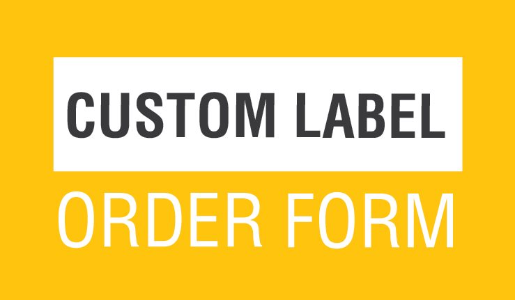 Custom Label Order Form